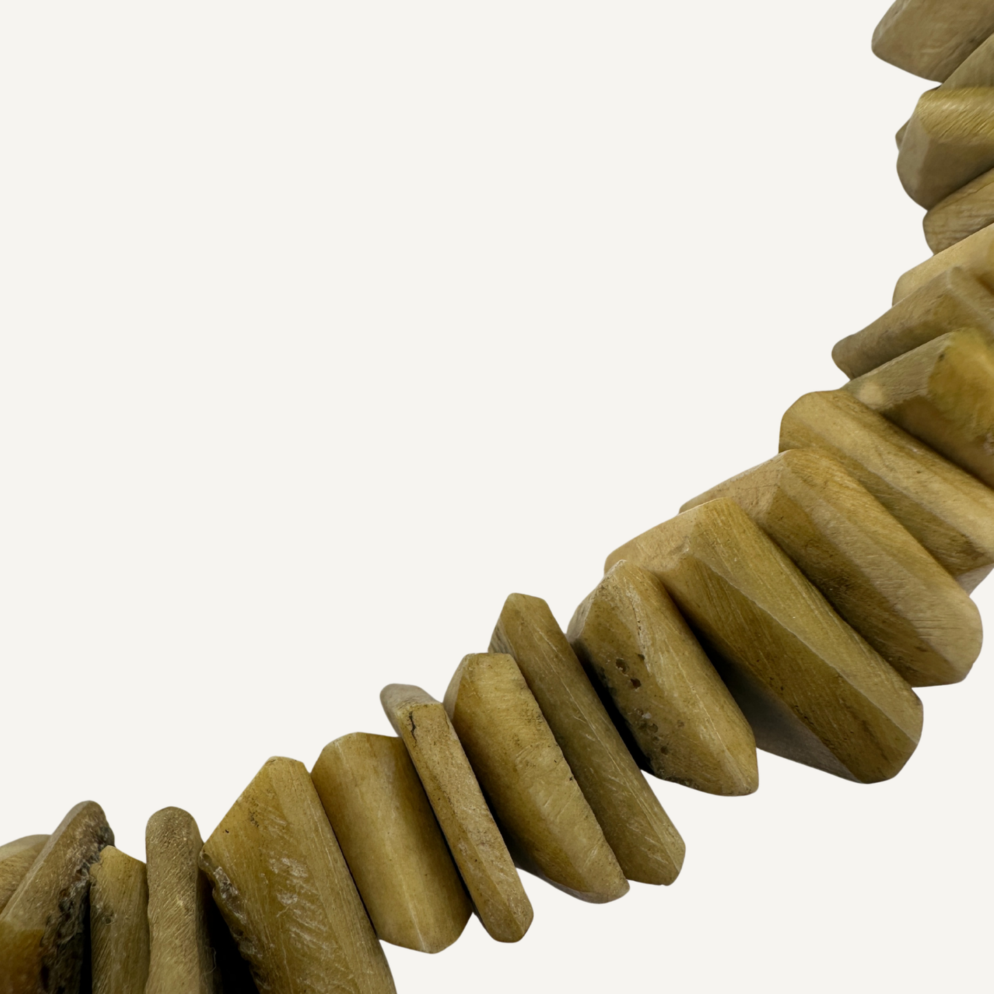 Driftwood Disks Necklace