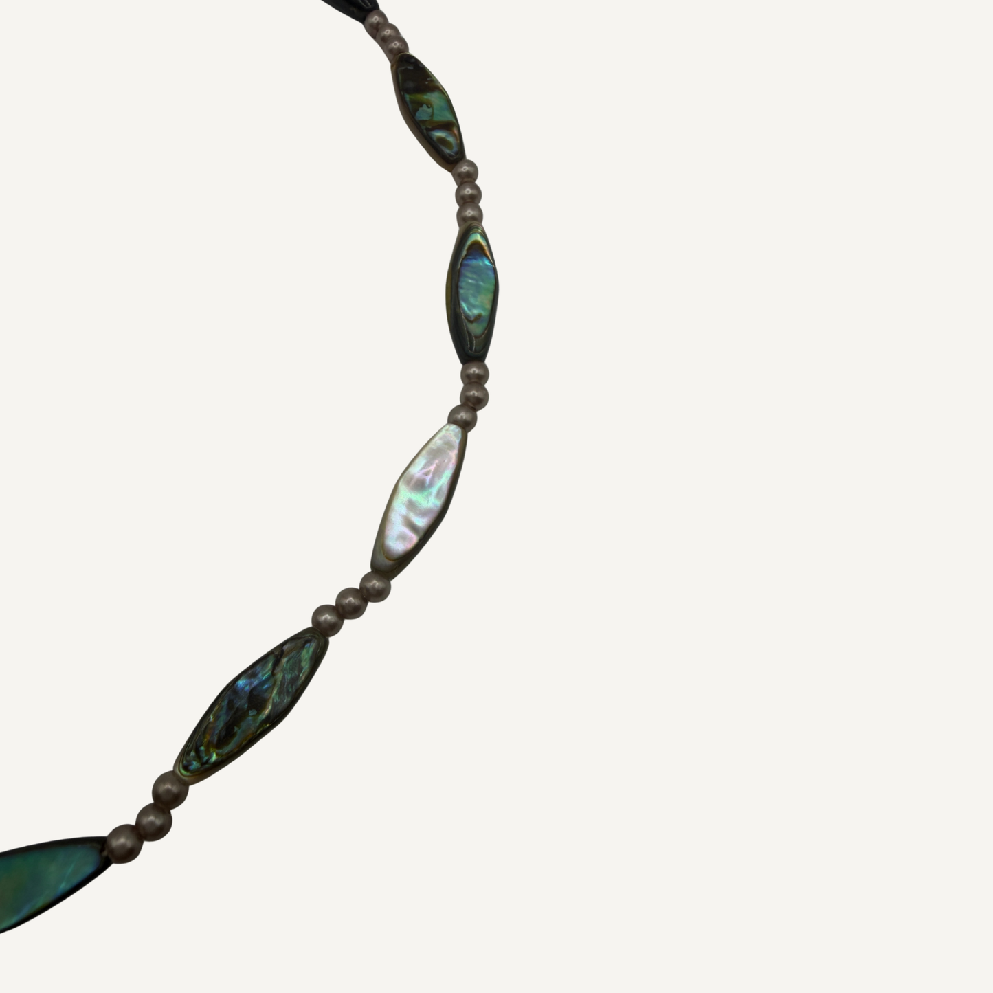 Abalone Oval Beads Necklace