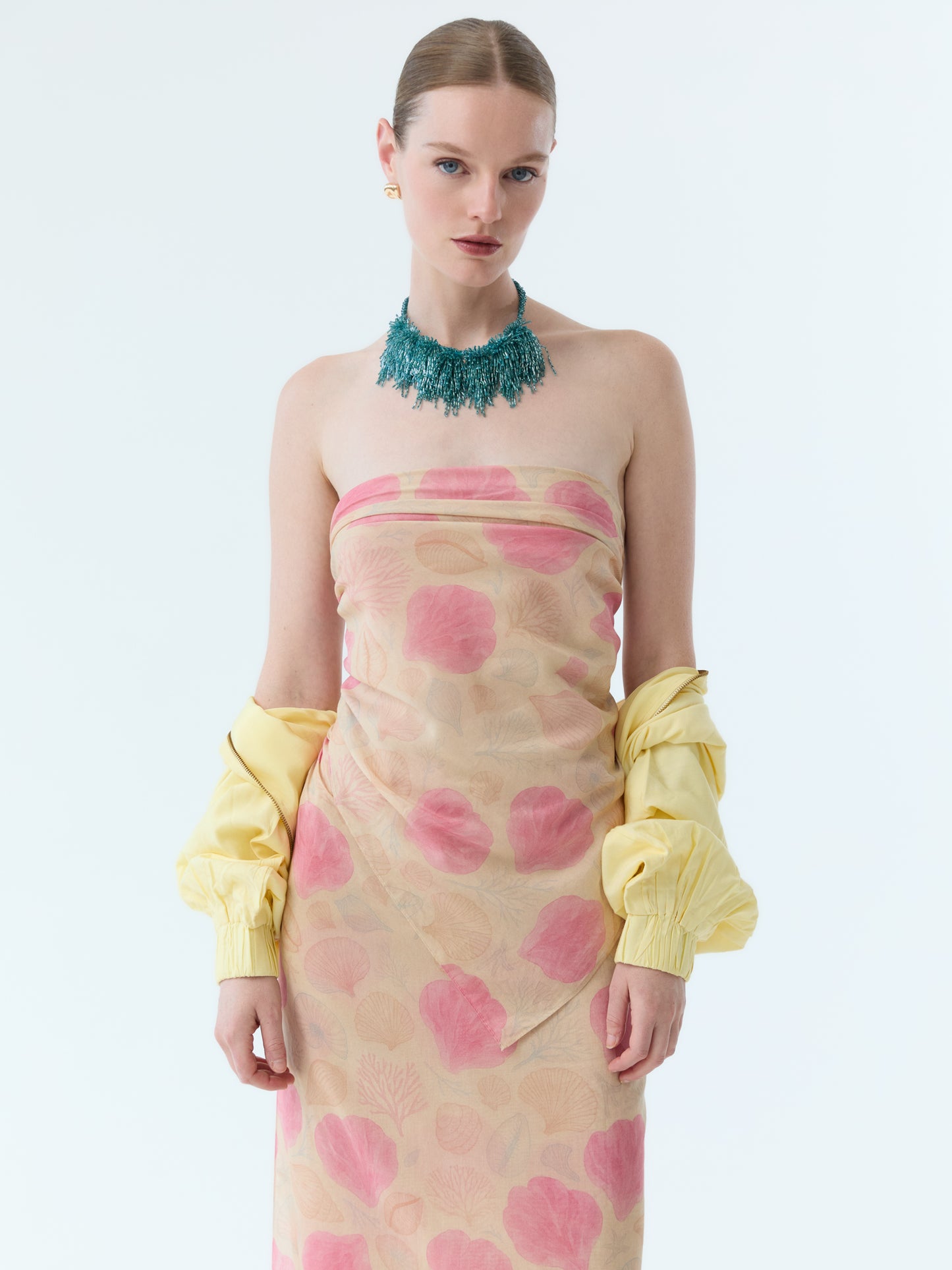 Coral Bloom Pareo Set