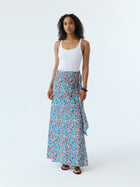Joey Paisley Wrap Skirt