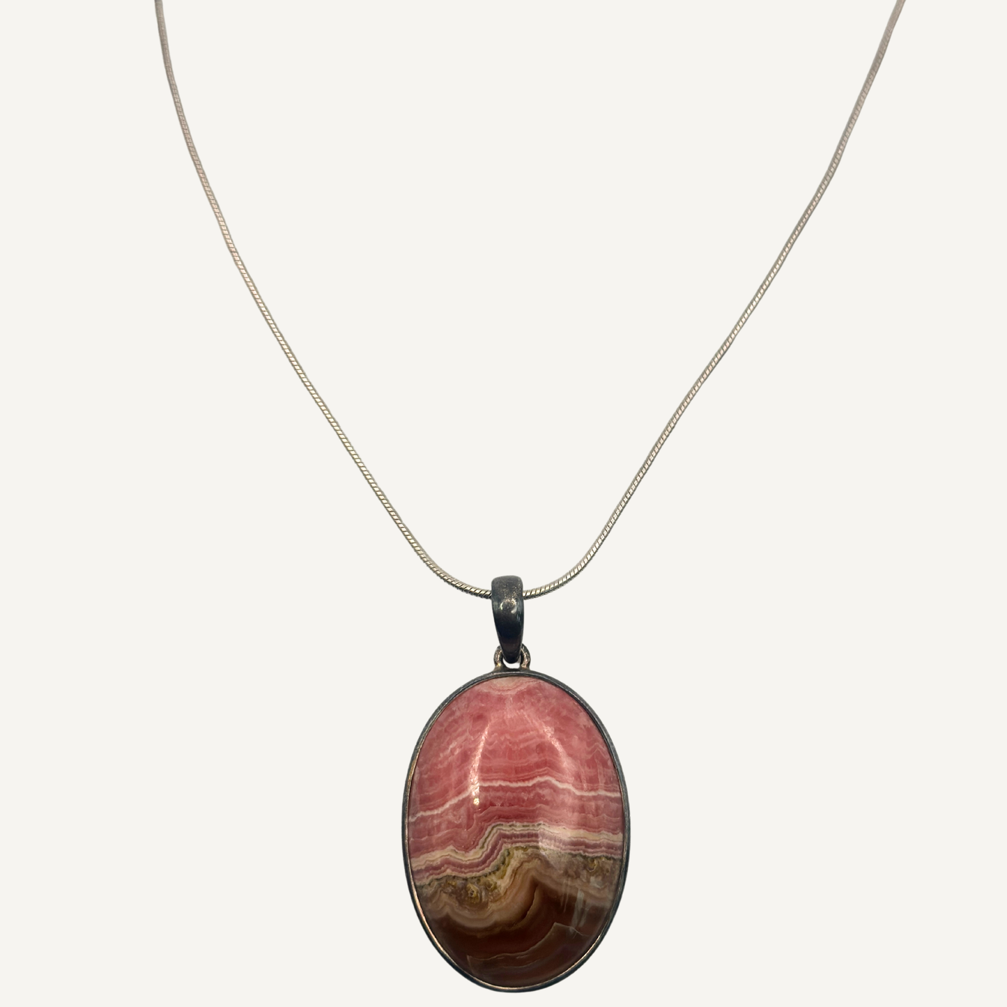 Rhodochrosite Sands Pendant