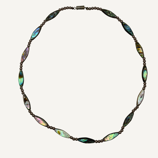 Abalone Oval Beads Necklace