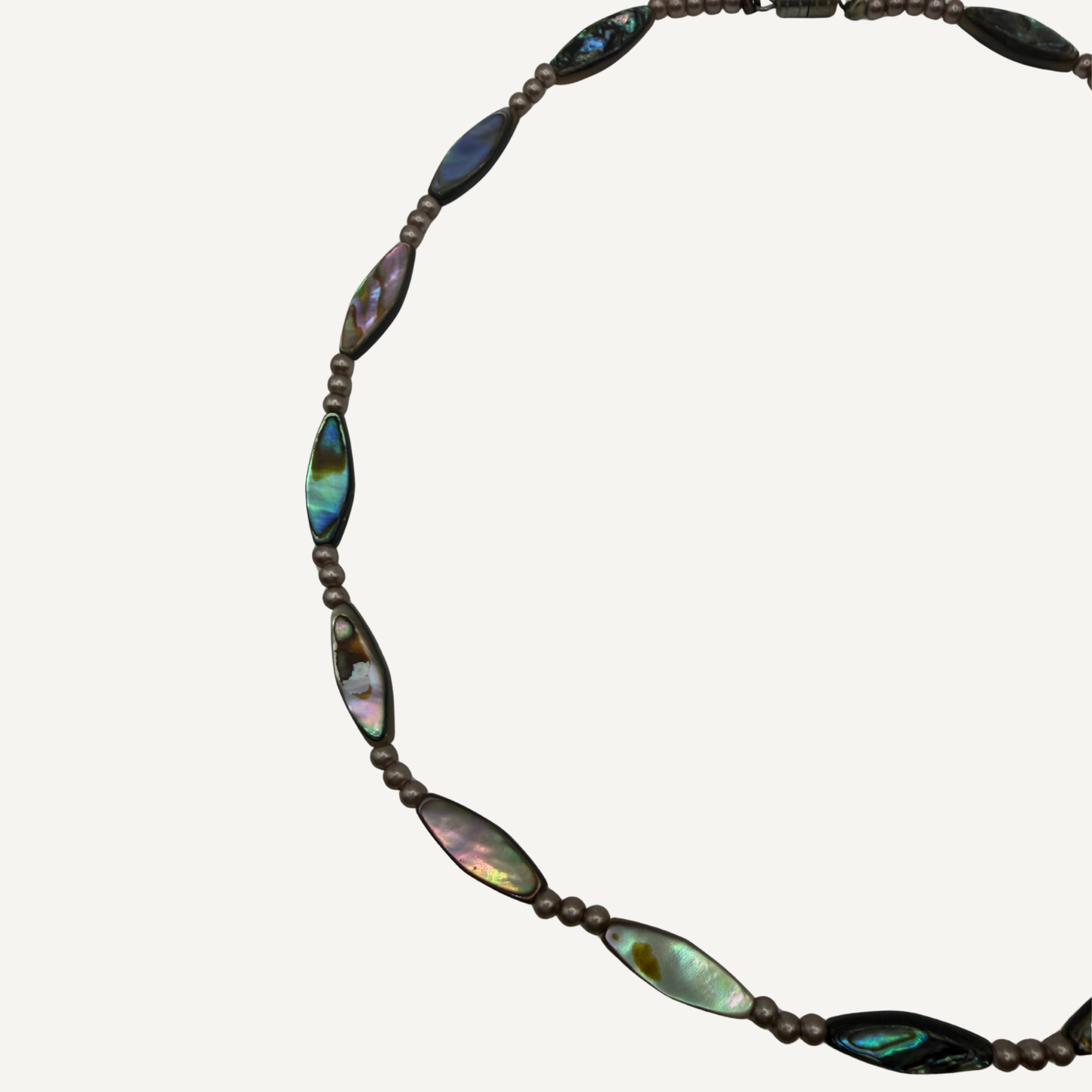 Abalone Oval Beads Necklace