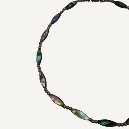 Abalone Oval Beads Necklace