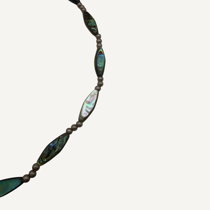 Abalone Oval Beads Necklace