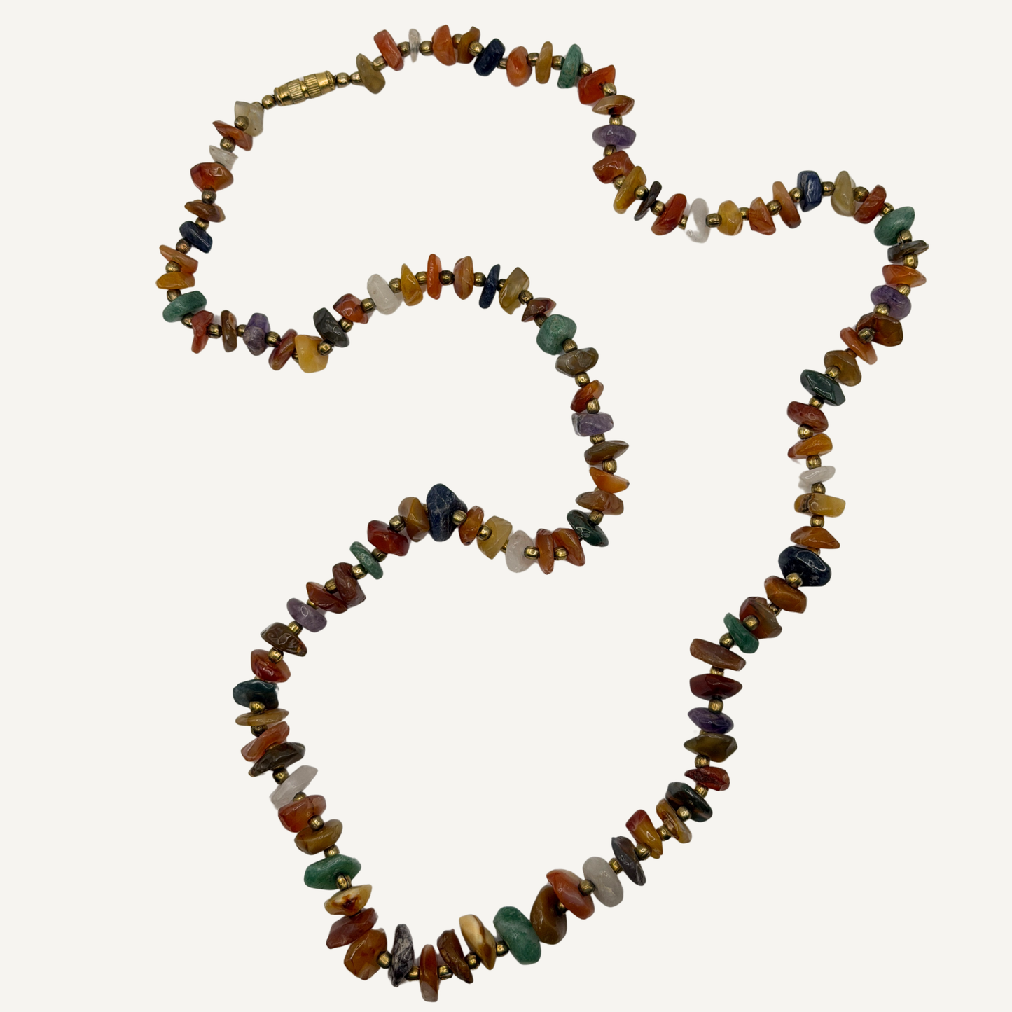 Gemstone Chip Necklace