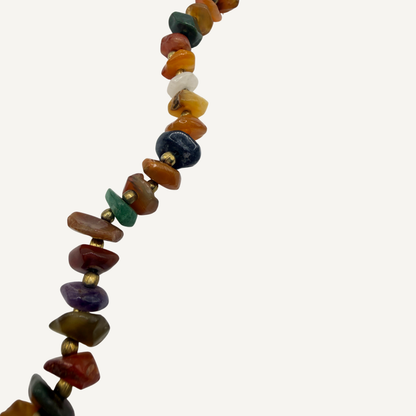Gemstone Chip Necklace