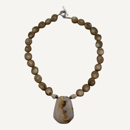 Flats Agate Necklace