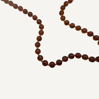 Amber Sunset Beads