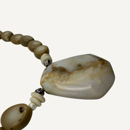 Flats Agate Necklace