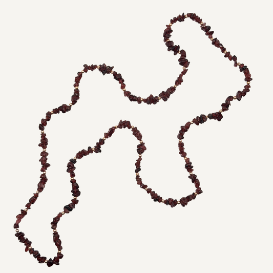 Garnet Stone Necklace