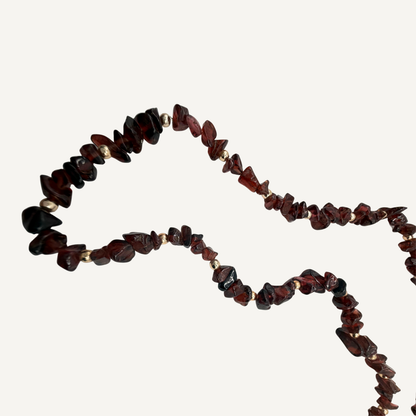 Garnet Stone Necklace