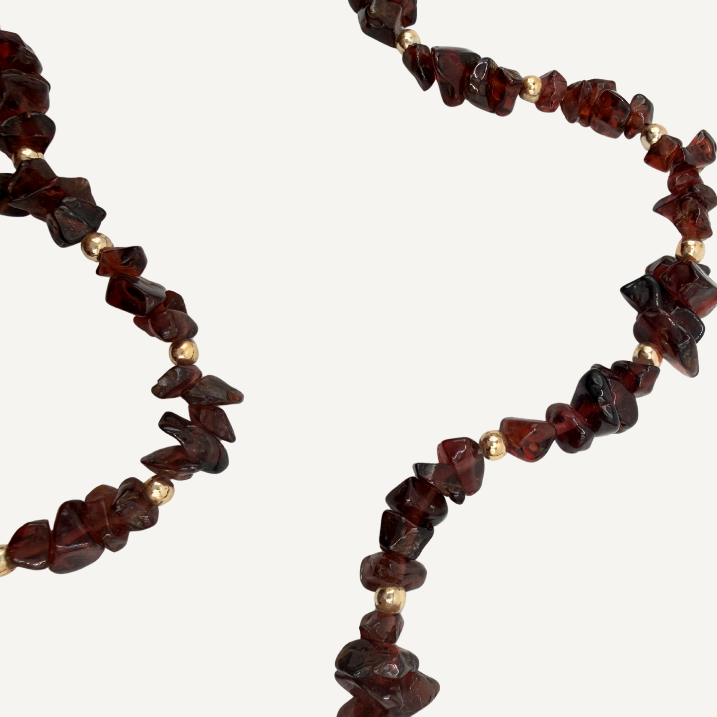 Garnet Stone Necklace