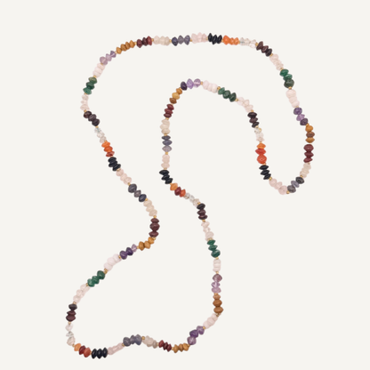 Multi Gem Strand Necklace