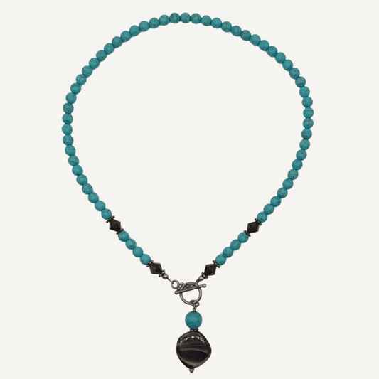 Turquoise Toggle Necklace