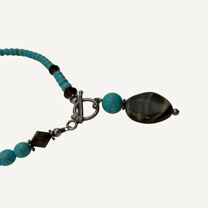 Turquoise Toggle Necklace