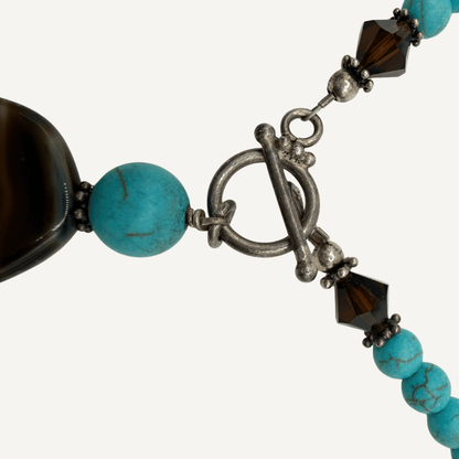 Turquoise Toggle Necklace