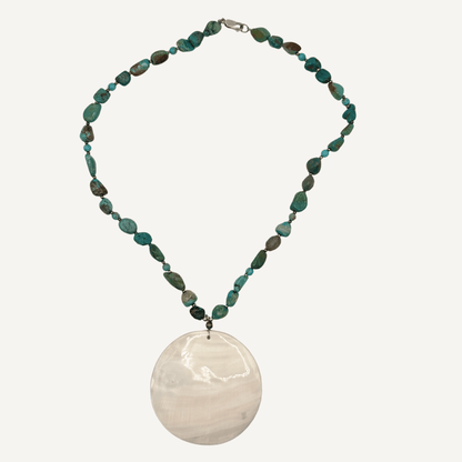 Turquoise Shell Necklace