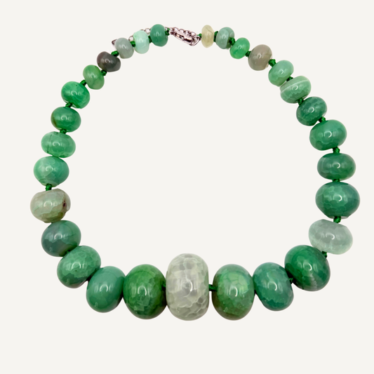 Verdant Agate Necklace