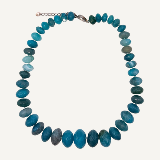 Ocean Blues Gem Necklace