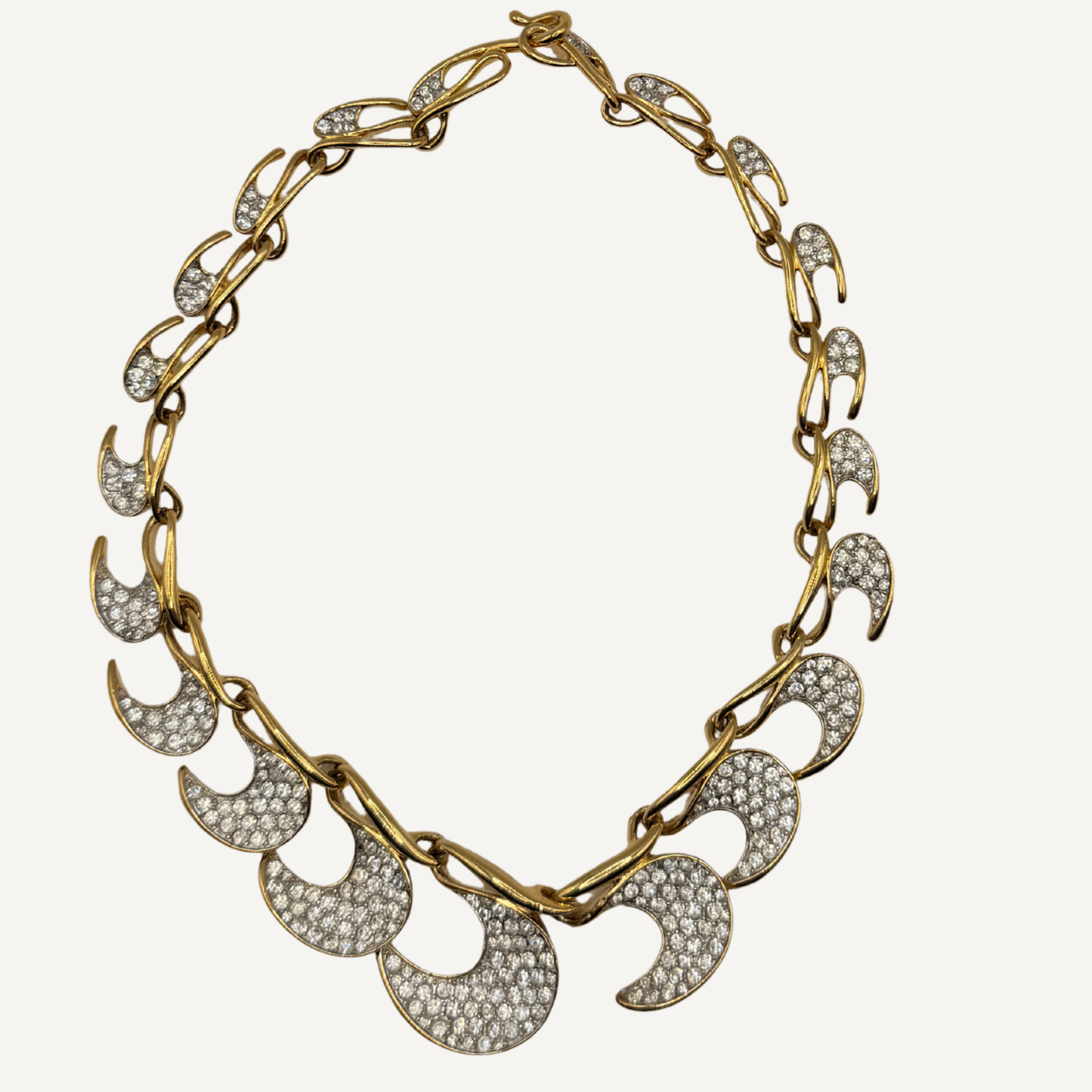 Crescent Link Necklace