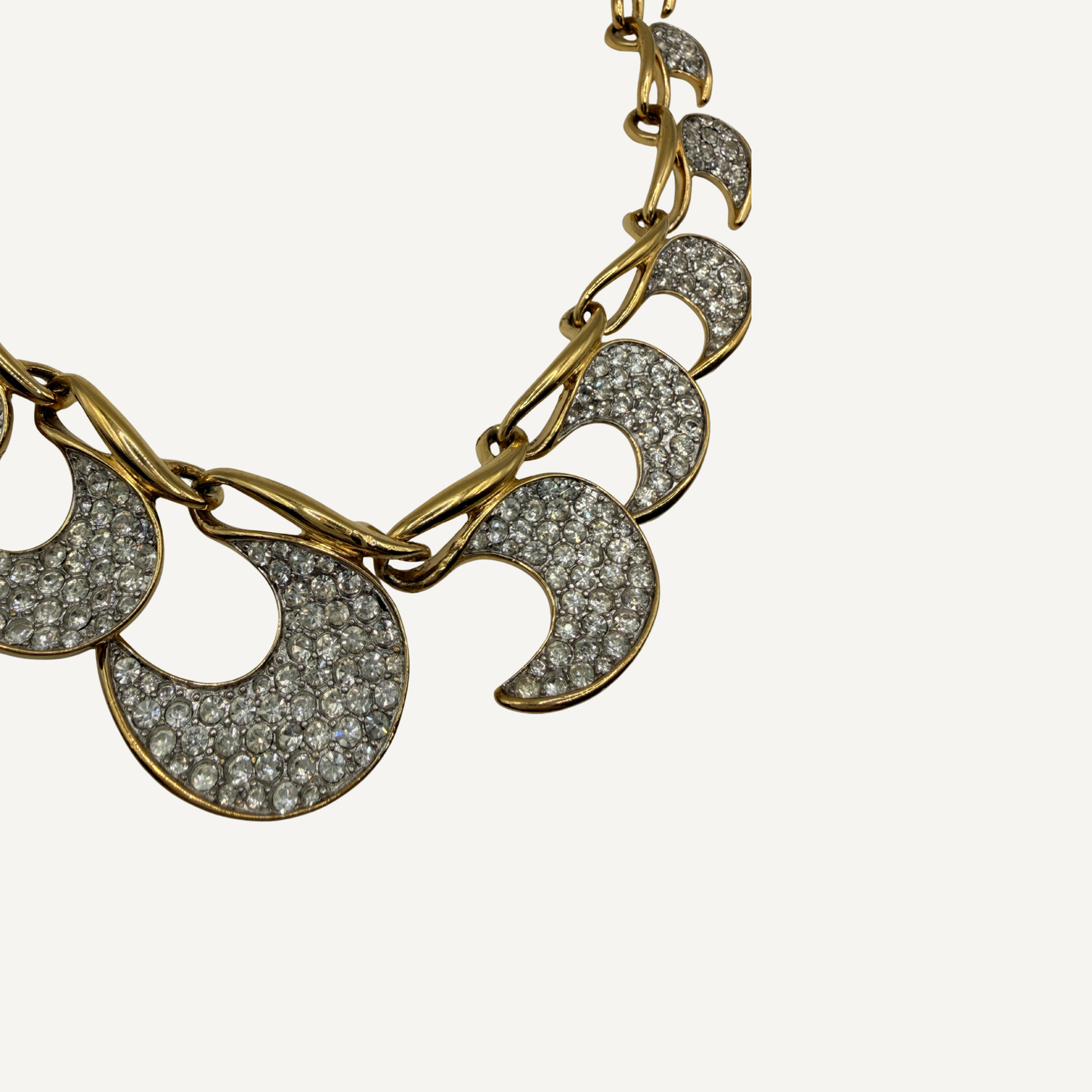 Crescent Link Necklace