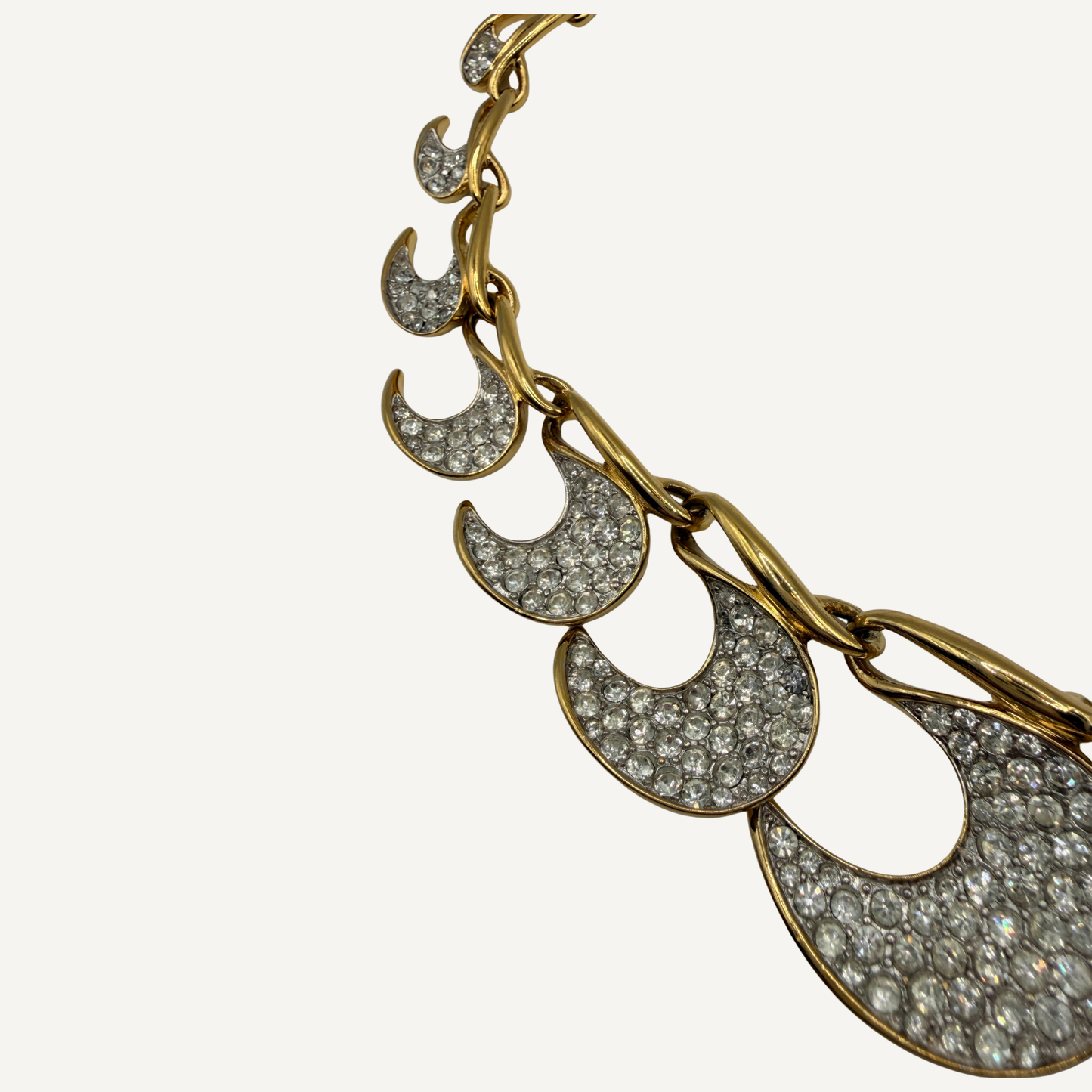 Crescent Link Necklace