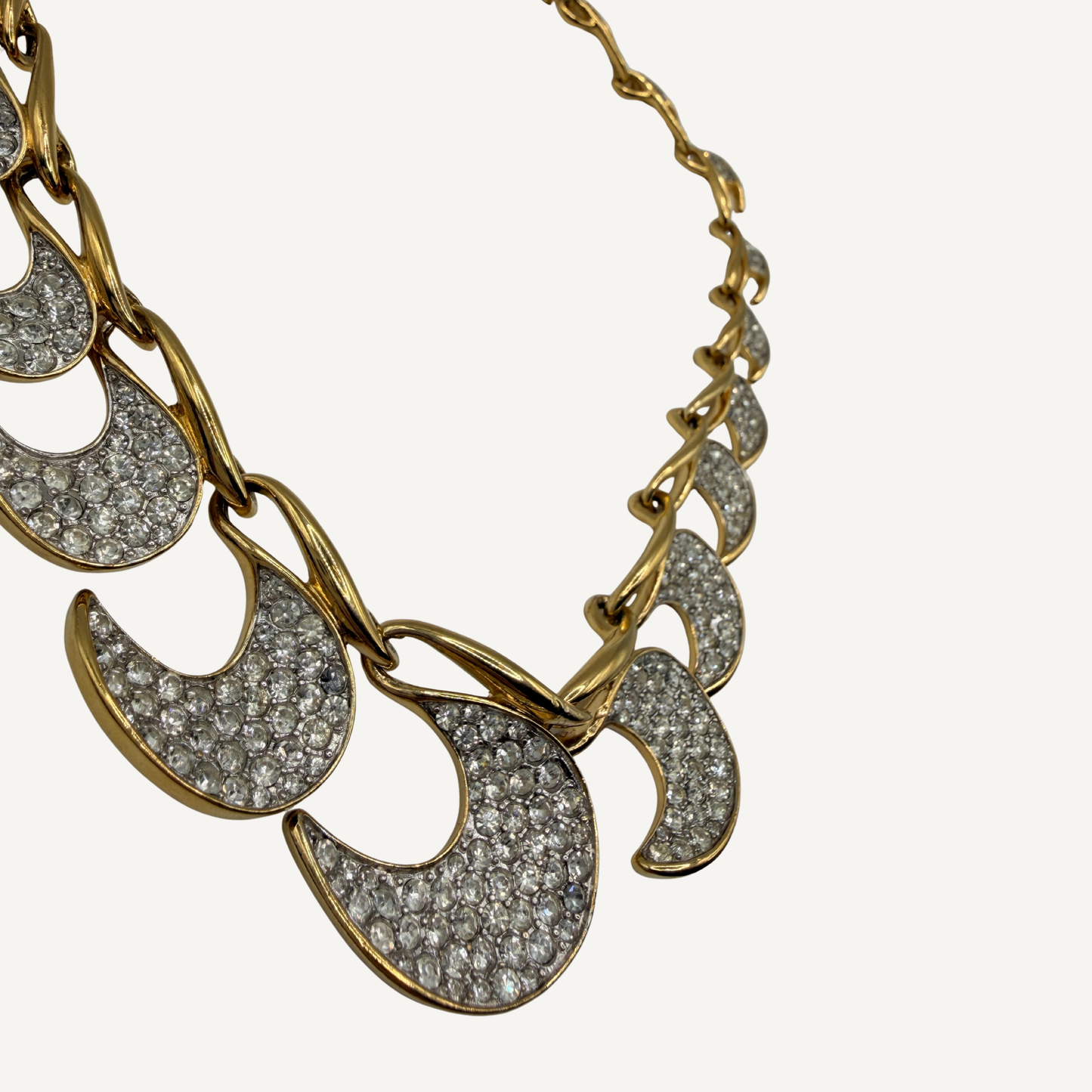 Crescent Link Necklace