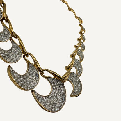 Crescent Link Necklace