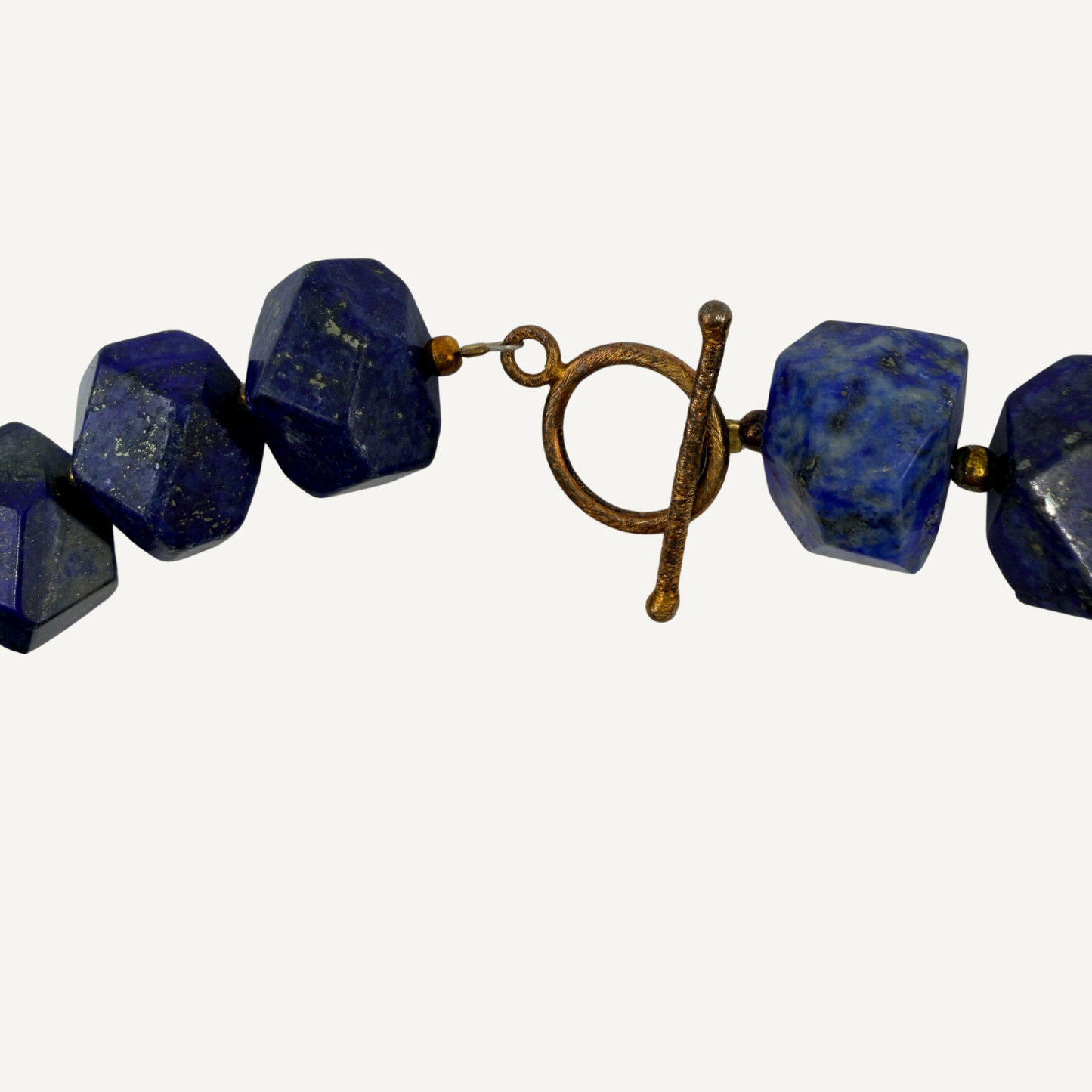 Lapis and Pearl Necklace