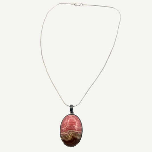 Rhodochrosite Sands Pendant