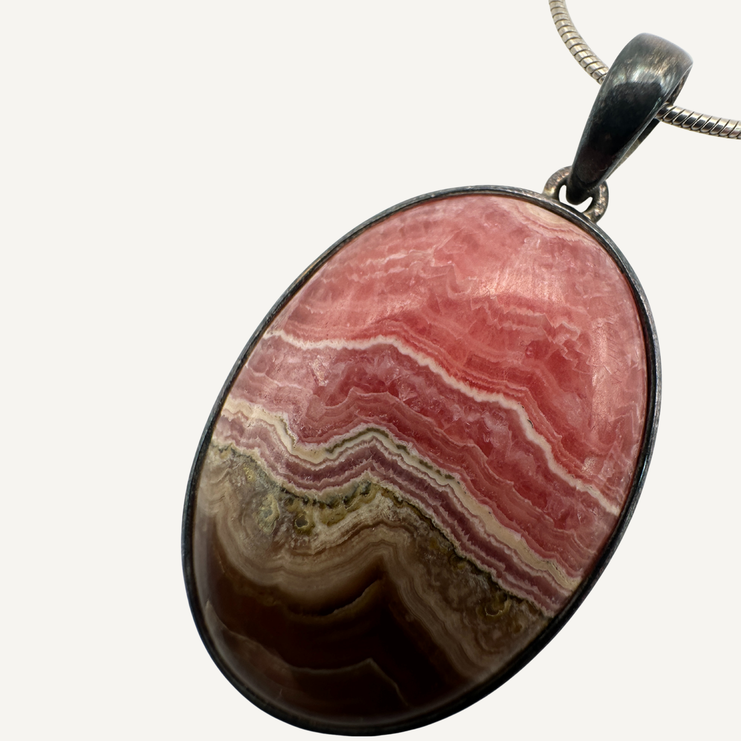Rhodochrosite Sands Pendant