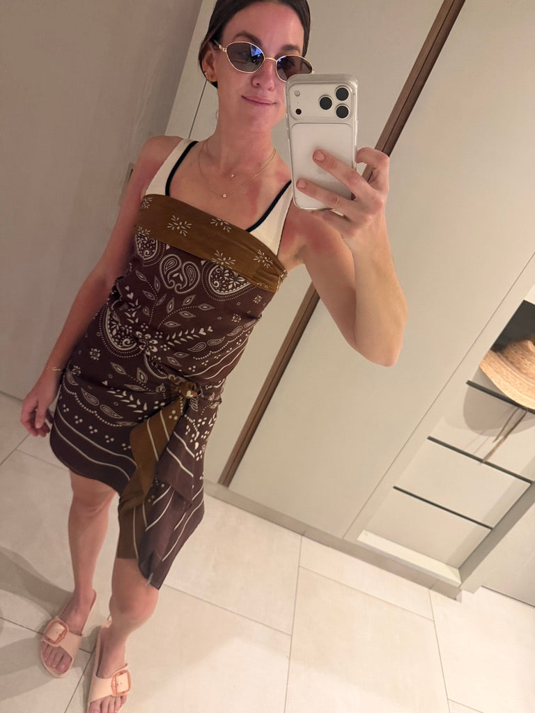 Sundown Bandana Pareo Set