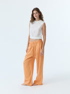 Benny Apricot Drawstring Pant