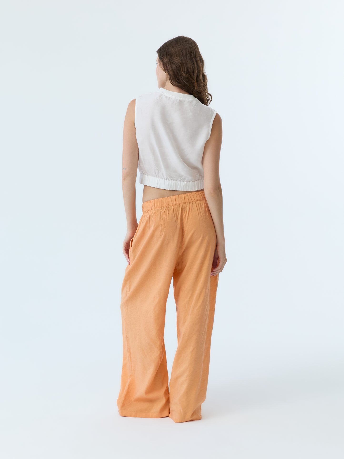Benny Apricot Drawstring Pant