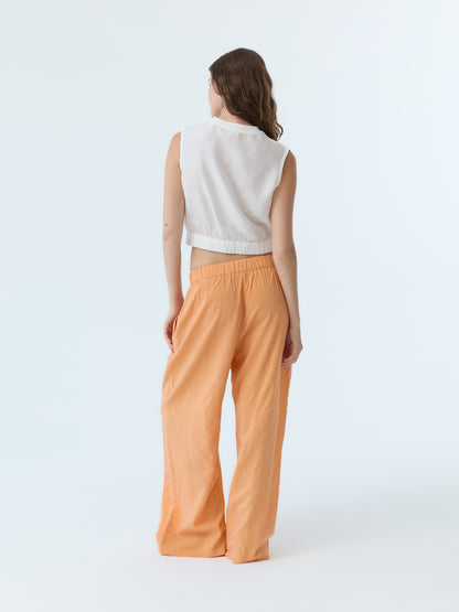 Benny Apricot Drawstring Pant