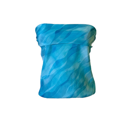 Azure Ripple Pareo Set