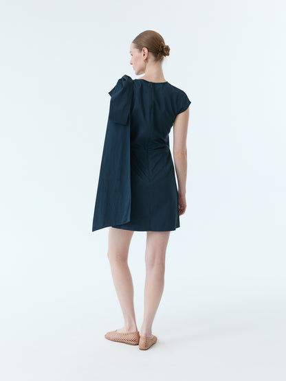 Reece Bow Tie Cap Sleeve Dress