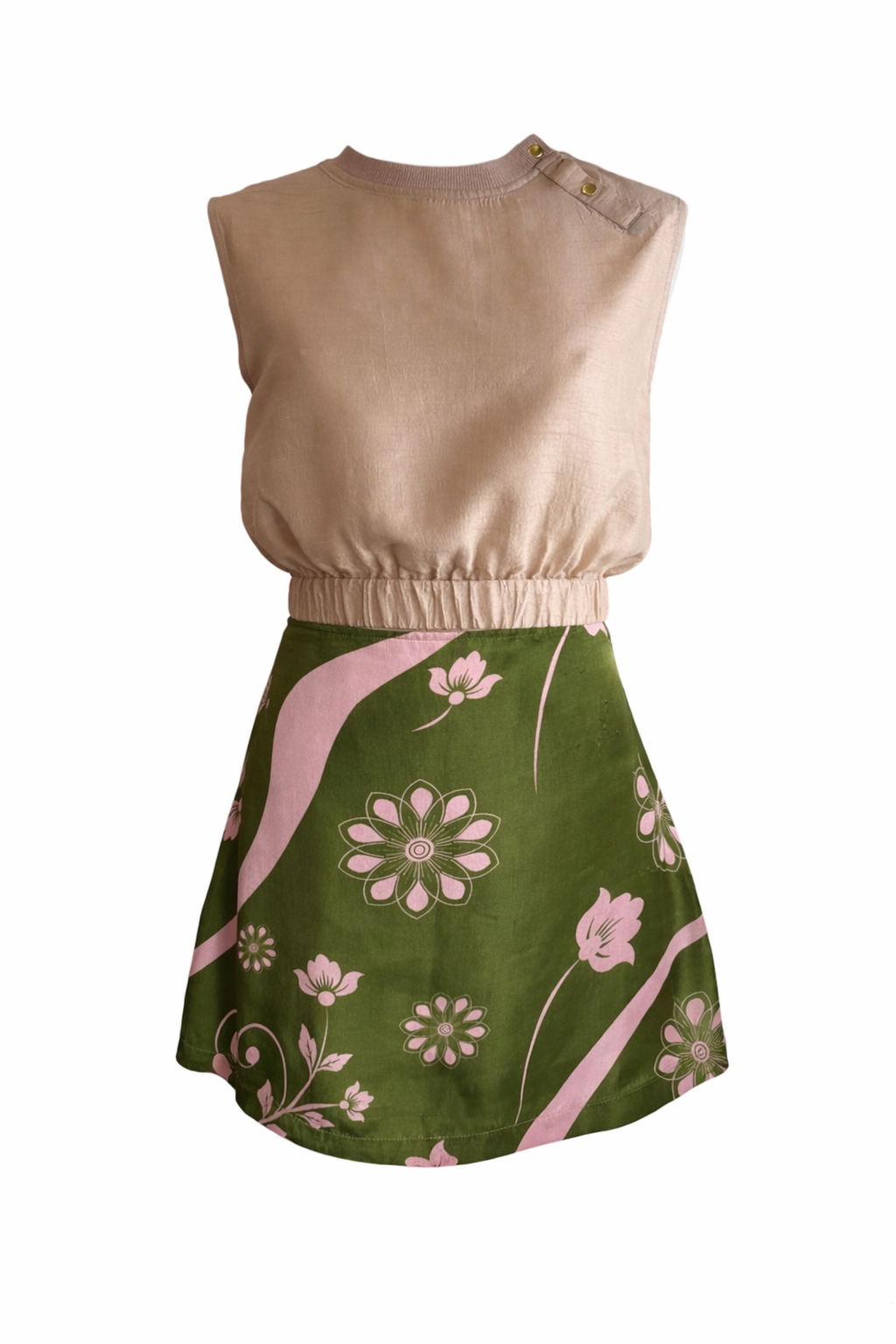 Sam Peridot Bloom Mini Skirt