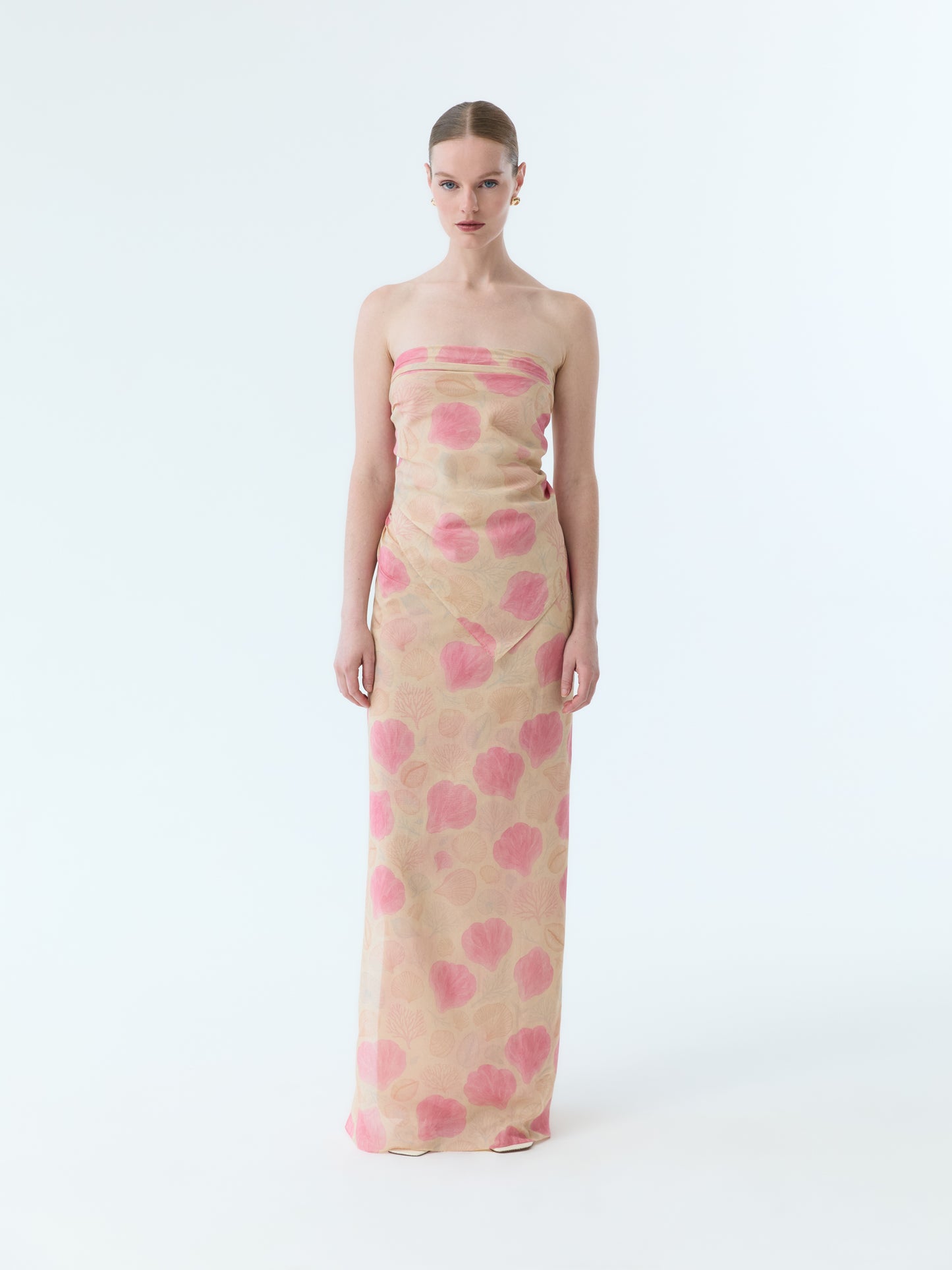 Coral Bloom Pareo Set