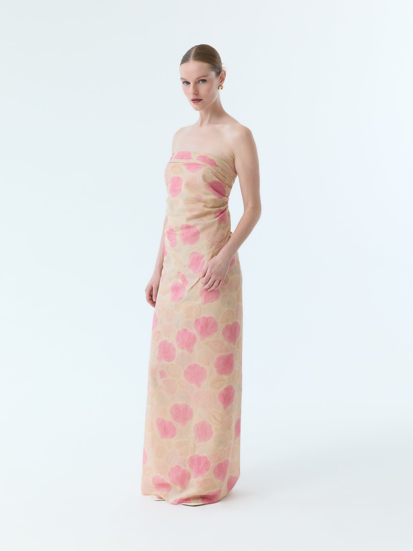 Coral Bloom Pareo Set