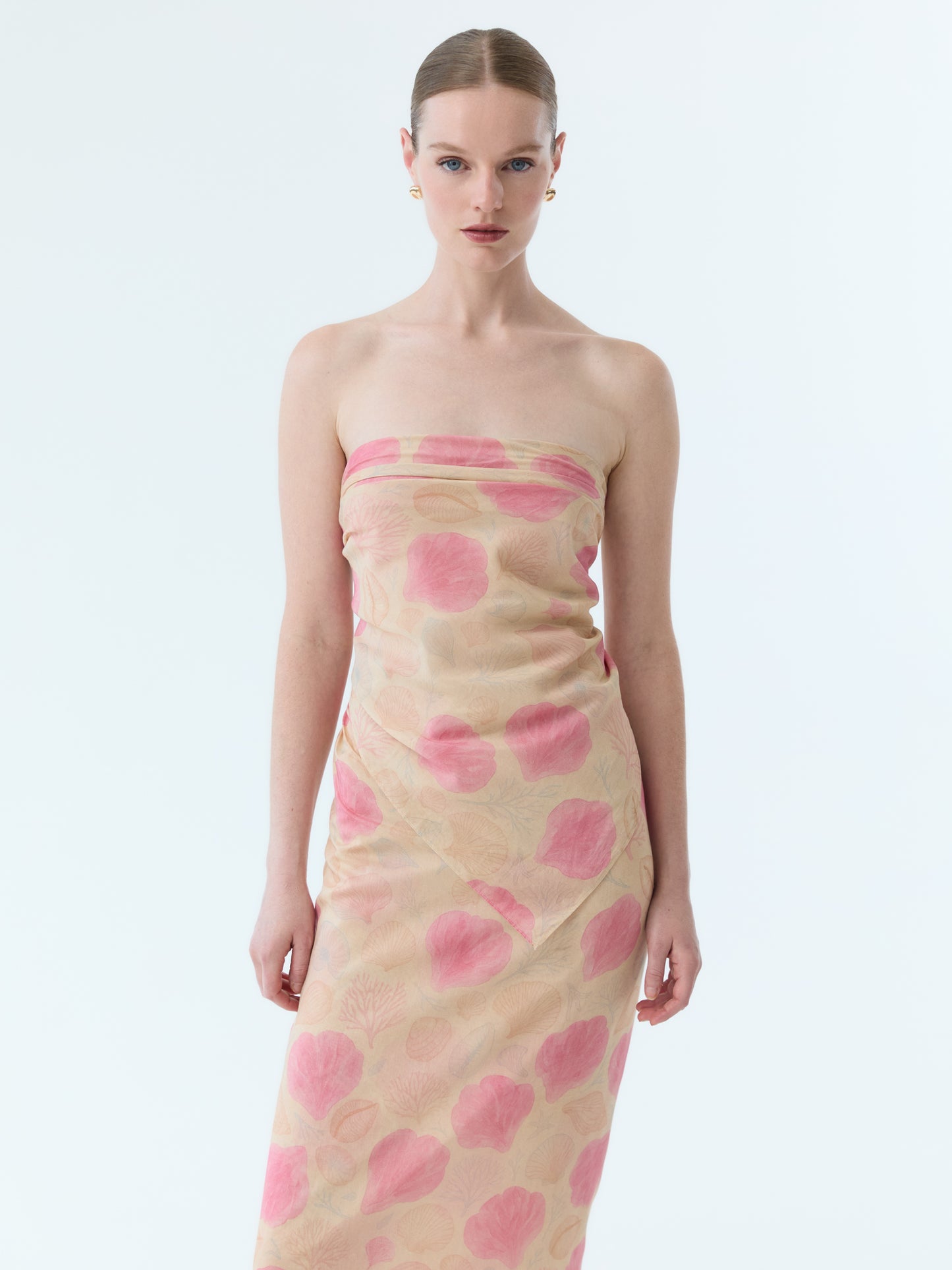 Coral Bloom Pareo Set