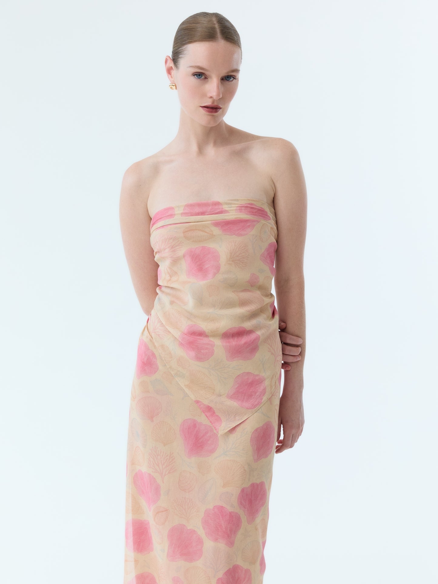 Coral Bloom Pareo Set