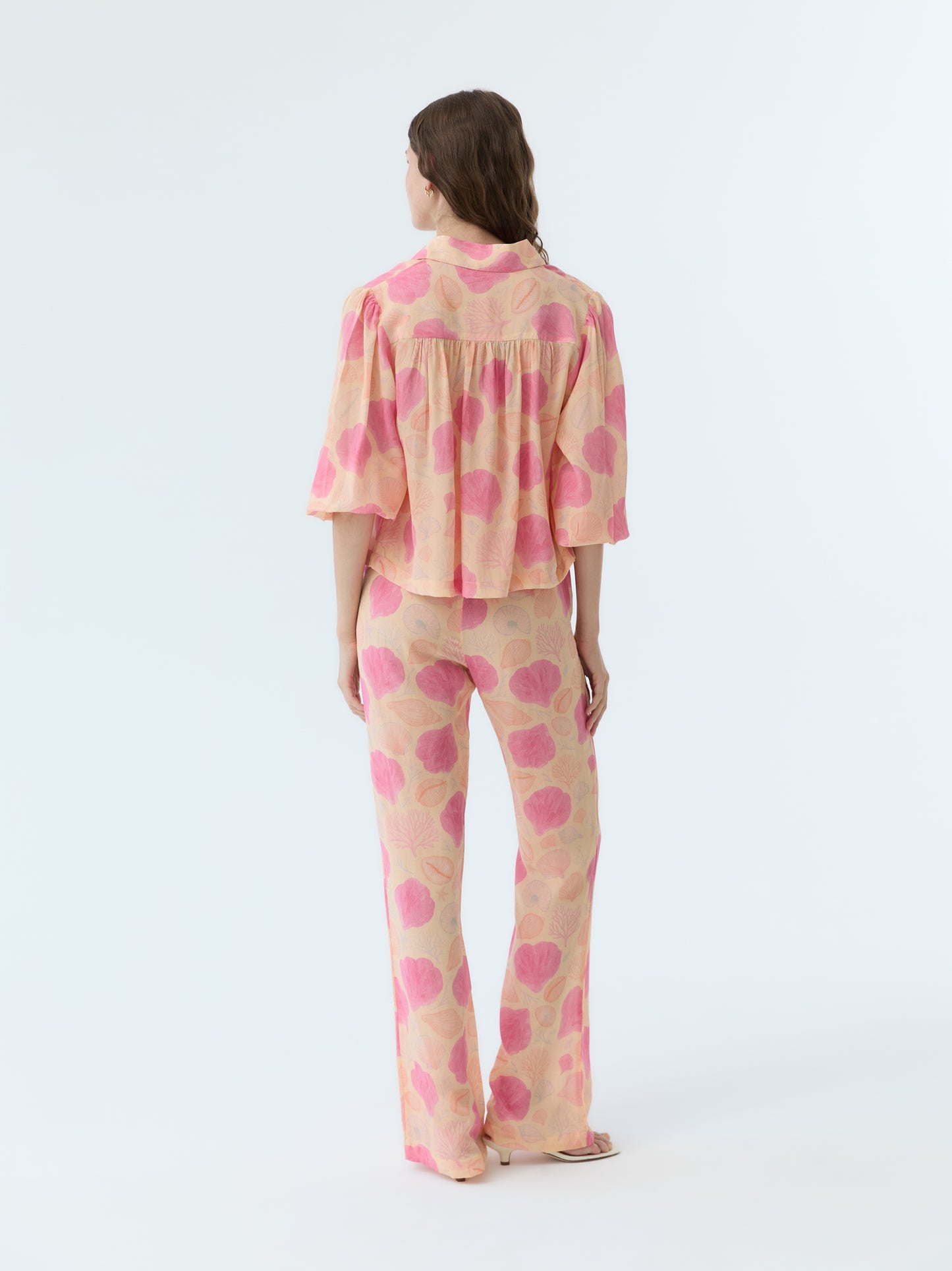 Coral Bloom Blouse