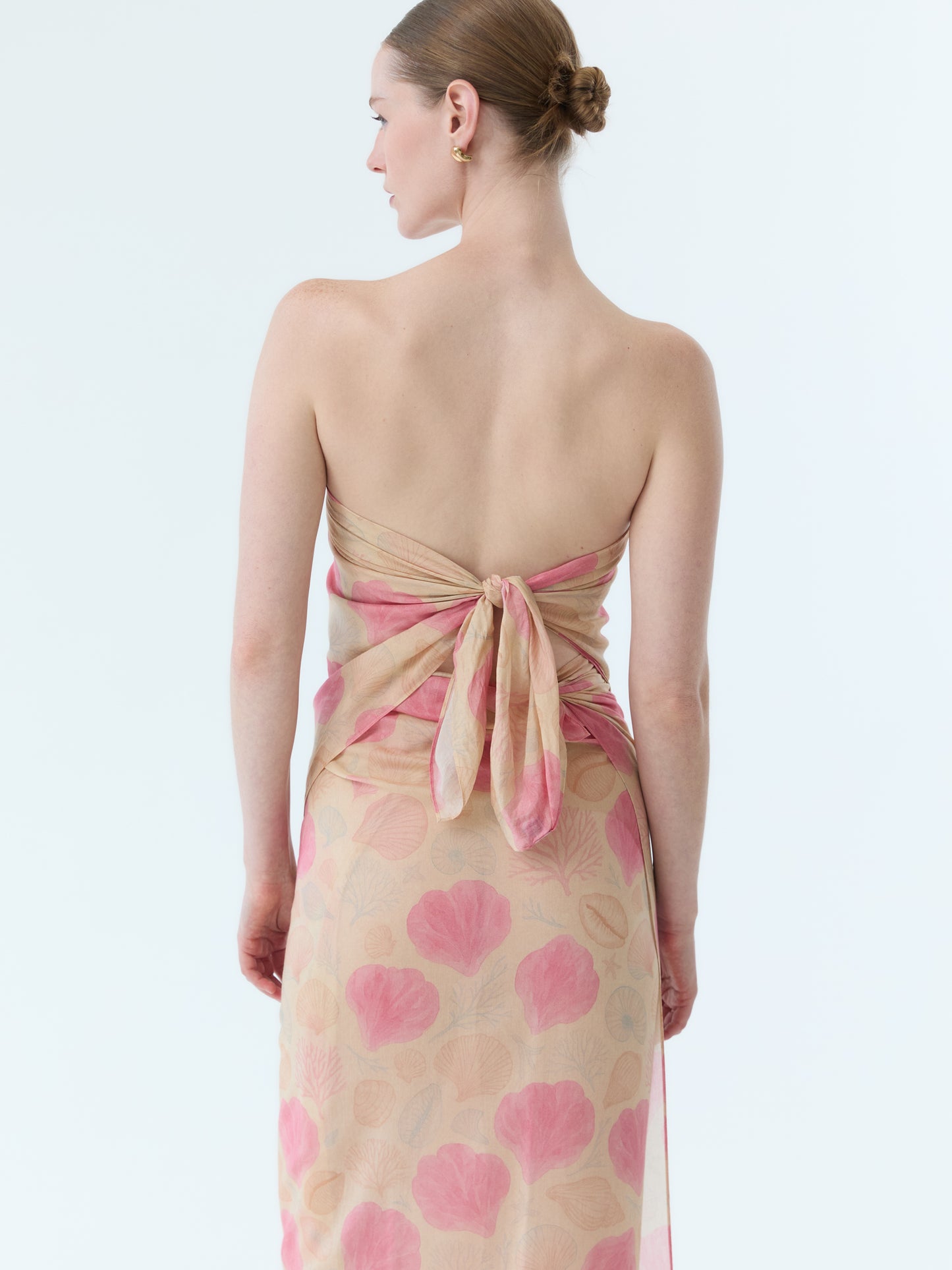 Coral Bloom Pareo Set