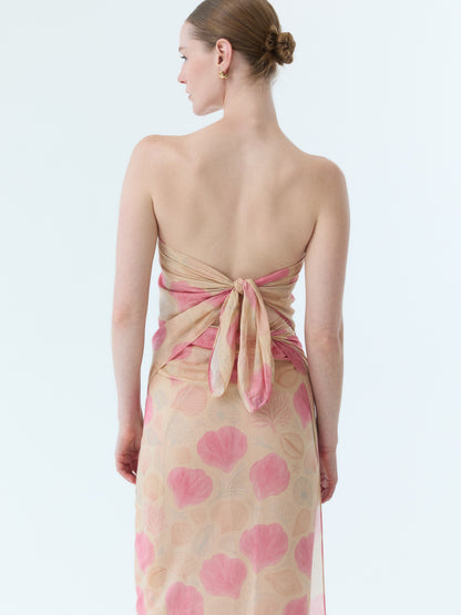 Coral Bloom Pareo Set