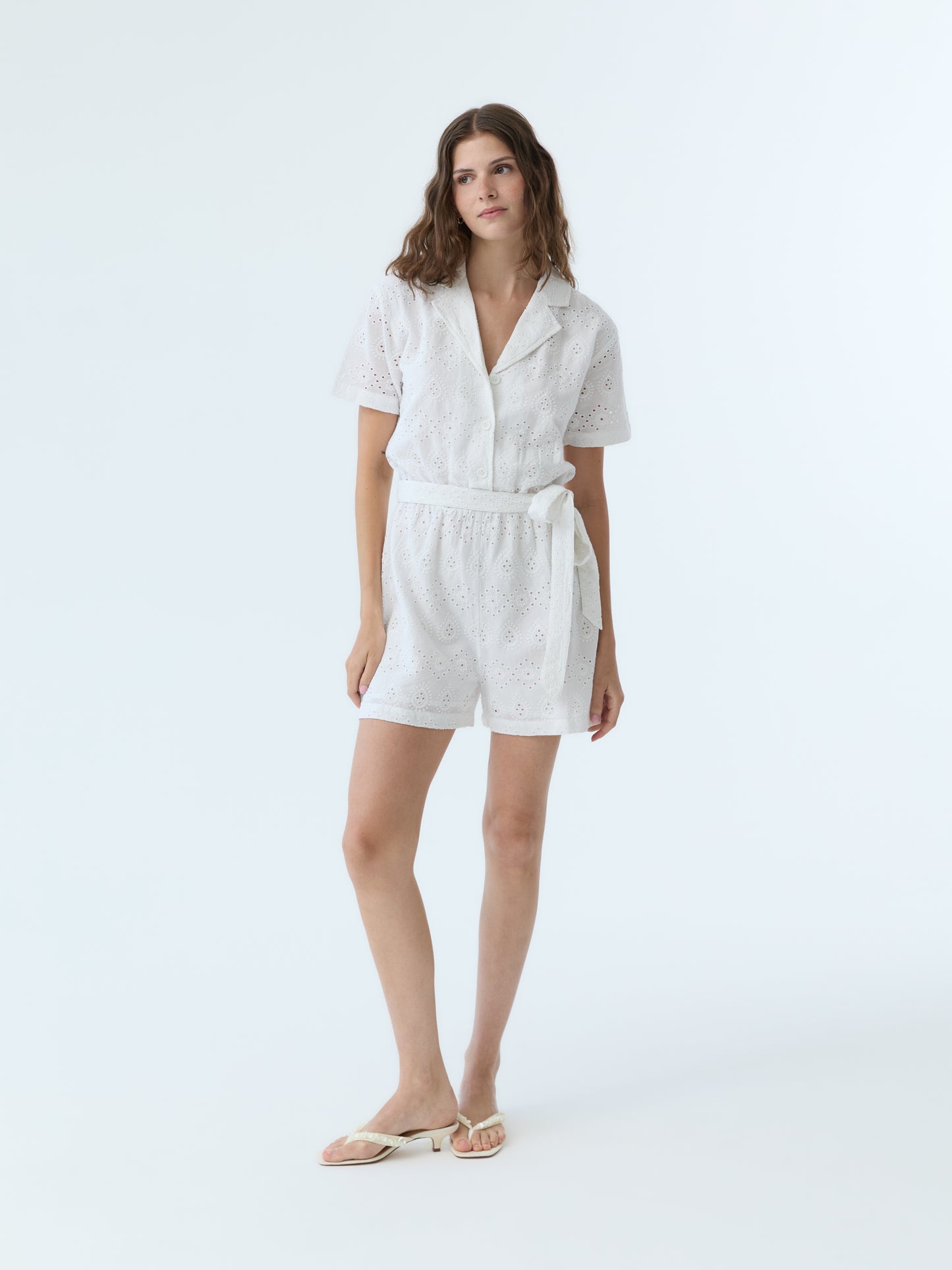 Ali Eyelet Romper