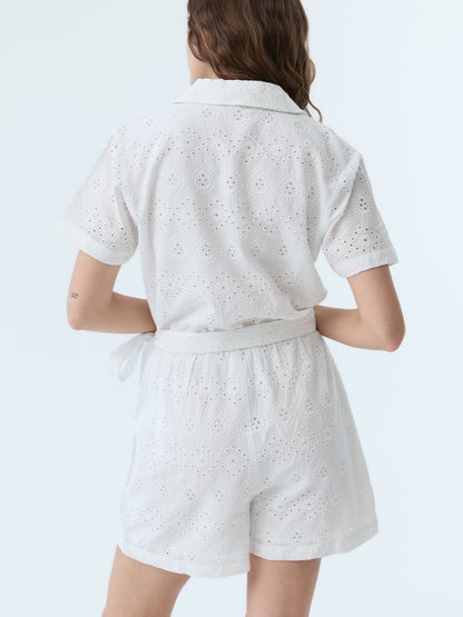 Ali Eyelet Romper