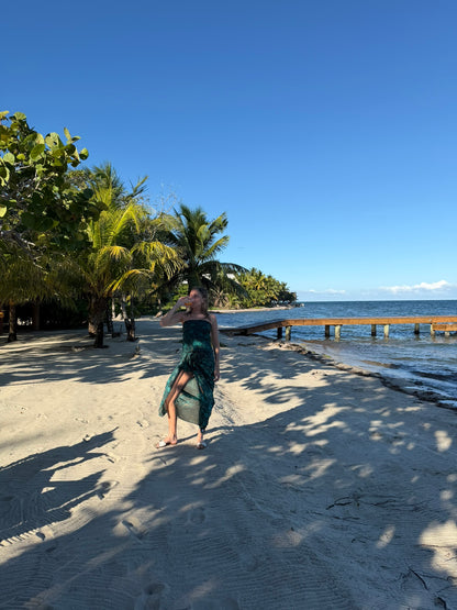 Tidal Marble Pareo Set