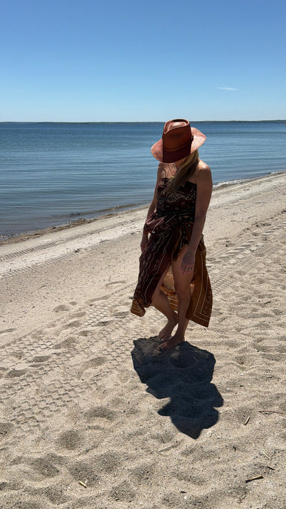 Sundown Bandana Pareo Set